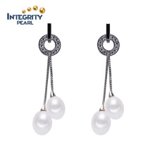 Tear Drop Pearl Earrings Wholesale 7-8mm Fashion New Model Pearl Earring